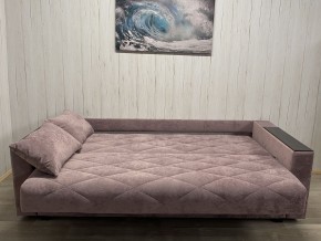 Диван Престиж-15 (НПБ+МДФ) велюр Sensey Elderberry в Каменске-Уральском - kamensk-uralskiy.mebel24.online | фото 3