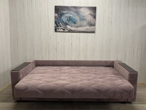 Диван Престиж-15 (НПБ+МДФ) велюр Sensey Elderberry в Каменске-Уральском - kamensk-uralskiy.mebel24.online | фото 4