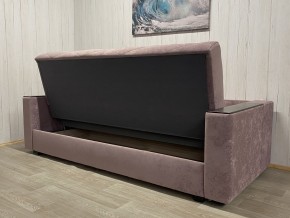 Диван Престиж-15 (НПБ+МДФ) велюр Sensey Elderberry в Каменске-Уральском - kamensk-uralskiy.mebel24.online | фото 5