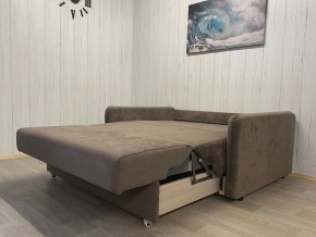 Диван Уют Аккордеон БД 1400 с подлокотниками (НПБ) велюр Bali 05 в Каменске-Уральском - kamensk-uralskiy.mebel24.online | фото 4