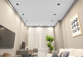 DK2120-BK Встраиваемый светильник, IP 20, 50 Вт, GU10, черный, алюминий в Каменске-Уральском - kamensk-uralskiy.mebel24.online | фото 2
