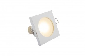 DK3014-WH Встраиваемый светильник влагозащ., IP 44, 50 Вт, GU10, белый, алюминий в Каменске-Уральском - kamensk-uralskiy.mebel24.online | фото 3