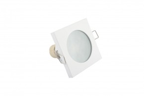 DK3014-WH Встраиваемый светильник влагозащ., IP 44, 50 Вт, GU10, белый, алюминий в Каменске-Уральском - kamensk-uralskiy.mebel24.online | фото 4