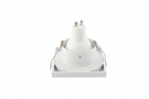 DK3014-WH Встраиваемый светильник влагозащ., IP 44, 50 Вт, GU10, белый, алюминий в Каменске-Уральском - kamensk-uralskiy.mebel24.online | фото 5
