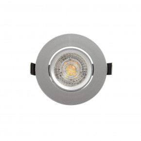 DK3020-CM Встраиваемый светильник, IP 20, 10 Вт, GU5.3, LED, серый, пластик в Каменске-Уральском - kamensk-uralskiy.mebel24.online | фото 1