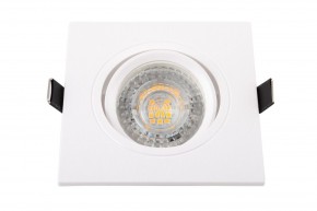 DK3021-WH Встраиваемый светильник, IP 20, 10 Вт, GU5.3, LED, белый, пластик в Каменске-Уральском - kamensk-uralskiy.mebel24.online | фото 4