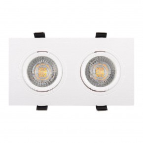 DK3022-WH Встраиваемый светильник, IP 20, 10 Вт, GU5.3, LED, белый, пластик в Каменске-Уральском - kamensk-uralskiy.mebel24.online | фото 2