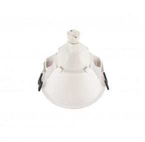 DK3026-WB Встраиваемый светильник, IP 20, 10 Вт, GU5.3, LED, белый/черный, пластик в Каменске-Уральском - kamensk-uralskiy.mebel24.online | фото 4