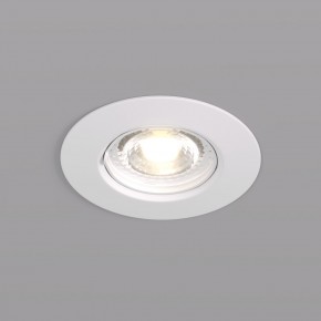 DK3028-WH Встраиваемый светильник, IP 20, 10 Вт, GU5.3, LED, белый, пластик в Каменске-Уральском - kamensk-uralskiy.mebel24.online | фото 1
