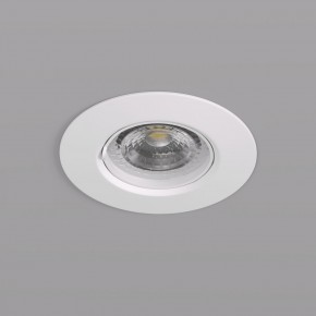 DK3028-WH Встраиваемый светильник, IP 20, 10 Вт, GU5.3, LED, белый, пластик в Каменске-Уральском - kamensk-uralskiy.mebel24.online | фото 2