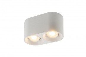 DK3036-WH Светильник накладной IP 20, 10 Вт, GU5.3, LED, белый, пластик в Каменске-Уральском - kamensk-uralskiy.mebel24.online | фото 1