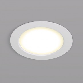 DK3048-WH Встраиваемый светильник, IP 20, 7Вт, LED, белый, пластик в Каменске-Уральском - kamensk-uralskiy.mebel24.online | фото 1