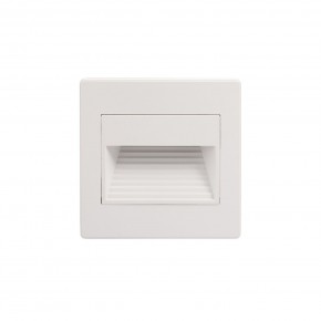 DK3050-WH Светильник встраиваемый в стену, IP 20, LED 3000, 1 Вт, белый, пластик в Каменске-Уральском - kamensk-uralskiy.mebel24.online | фото 3