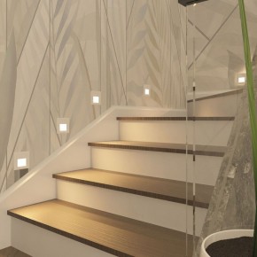 DK3050-WH Светильник встраиваемый в стену, IP 20, LED 3000, 1 Вт, белый, пластик в Каменске-Уральском - kamensk-uralskiy.mebel24.online | фото 9