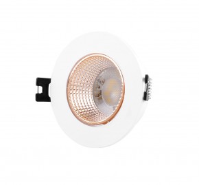DK3061-WBR Встраиваемый светильник, IP 20, 10 Вт, GU5.3, LED, белый/бронзовый, пластик в Каменске-Уральском - kamensk-uralskiy.mebel24.online | фото 1