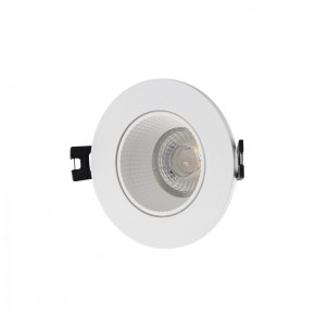 DK3061-WH Встраиваемый светильник, IP 20, 10 Вт, GU5.3, LED, белый/белый, пластик в Каменске-Уральском - kamensk-uralskiy.mebel24.online | фото 1