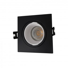 DK3071-BK+WH Встраиваемый светильник, IP 20, 10 Вт, GU5.3, LED, черный/белый, пластик в Каменске-Уральском - kamensk-uralskiy.mebel24.online | фото