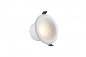 DK3400-WH Встраиваемый светильник, IP 20, 4Вт, LED, белый, пластик в Каменске-Уральском - kamensk-uralskiy.mebel24.online | фото 1