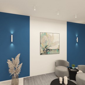 DK5022-WH Настенный светильник, IP20, до 15 Вт, LED, 2xGU10, белый, алюминий в Каменске-Уральском - kamensk-uralskiy.mebel24.online | фото 4