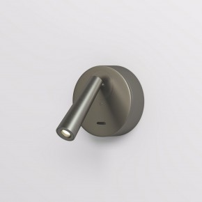 DK5072-DN Бра SHINE WALL со светодиодом, D104*H68, IP20, 3000К, 3W, RA?90, темный никель, алюминий в Каменске-Уральском - kamensk-uralskiy.mebel24.online | фото 2