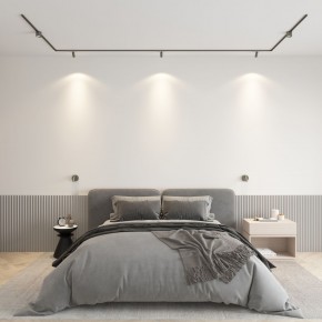 DK5072-DN Бра SHINE WALL со светодиодом, D104*H68, IP20, 3000К, 3W, RA?90, темный никель, алюминий в Каменске-Уральском - kamensk-uralskiy.mebel24.online | фото 4