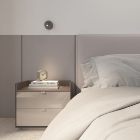 DK5072-DN Бра SHINE WALL со светодиодом, D104*H68, IP20, 3000К, 3W, RA?90, темный никель, алюминий в Каменске-Уральском - kamensk-uralskiy.mebel24.online | фото 9