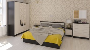 Фиеста Кровать 1800, цвет венге/дуб лоредо, ШхГхВ 183,5х203,5х80 см., сп.м. 1800х2000 мм., без матраса, основание есть в Каменске-Уральском - kamensk-uralskiy.mebel24.online | фото 5