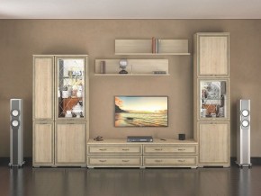 Гостиная Ливорно дуб сонома в Каменске-Уральском - kamensk-uralskiy.mebel24.online | фото 1
