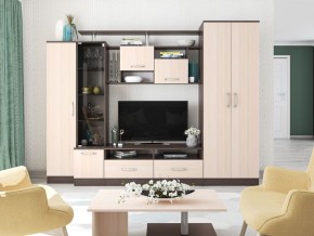 Гостиная Оскар-5 венге/дуб молочный в Каменске-Уральском - kamensk-uralskiy.mebel24.online | фото 1