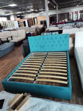 Интерьерная Кровать Октавия Бирюзовый 1400x2000 в Каменске-Уральском - kamensk-uralskiy.mebel24.online | фото 2
