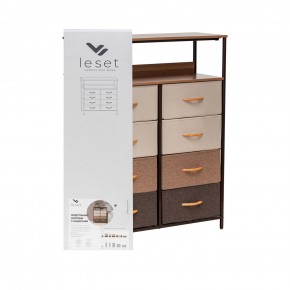 Комод Leset Локи 8 ящ. с полкой в Каменске-Уральском - kamensk-uralskiy.mebel24.online | фото 10