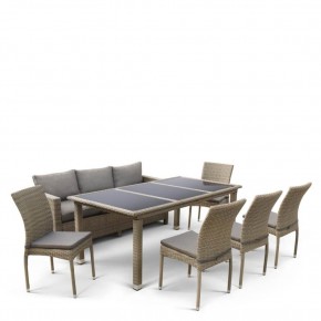 Комплект плетеной мебели T365/S65/Y380B-W65 Light Brown (8+1) в Каменске-Уральском - kamensk-uralskiy.mebel24.online | фото 3