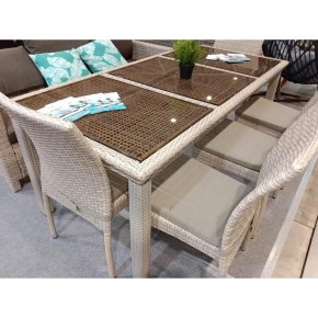 Комплект плетеной мебели T365/Y380C-W85 Latte (8+1) + подушки в Каменске-Уральском - kamensk-uralskiy.mebel24.online | фото 2