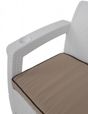 Комплект уличной мебели Yalta Premium Terrace Set (Ялта) белый (+подушки под спину) в Каменске-Уральском - kamensk-uralskiy.mebel24.online | фото 5