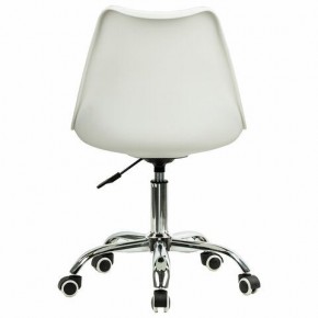 Кресло стул BRABIX "Eames MG-310 CH", хром, пластик белый, экокожа белая, 532923 в Каменске-Уральском - kamensk-uralskiy.mebel24.online | фото 4