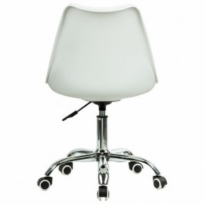 Кресло стул BRABIX "Eames MG-310 CH", хром, пластик белый, ткань серая, 532924 в Каменске-Уральском - kamensk-uralskiy.mebel24.online | фото 4