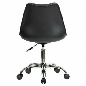 Кресло стул BRABIX "Eames MG-310 CH", хром, пластик черный, экокожа черная, 532925 в Каменске-Уральском - kamensk-uralskiy.mebel24.online | фото 4