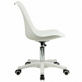 Кресло стул BRABIX "Eames MG-310 PL", пластик белый, экокожа белая, 532926 в Каменске-Уральском - kamensk-uralskiy.mebel24.online | фото 3