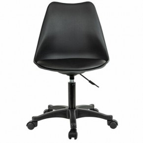 Кресло стул BRABIX "Eames MG-310 PL", пластик черный, экокожа черная, 532927 в Каменске-Уральском - kamensk-uralskiy.mebel24.online | фото 1