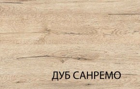 Кровать 140, OSKAR , цвет дуб Санремо в Каменске-Уральском - kamensk-uralskiy.mebel24.online | фото 4