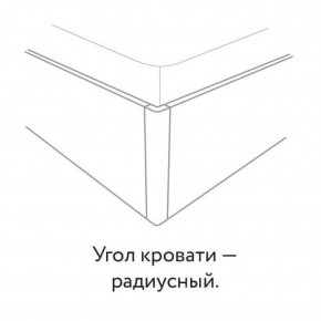 Кровать "Сандра" БЕЗ основания 1200х2000 в Каменске-Уральском - kamensk-uralskiy.mebel24.online | фото 3