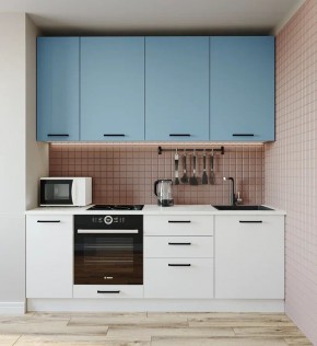 Кухонный гарнитур Капри 2200 h950 (Стол. 38мм) в Каменске-Уральском - kamensk-uralskiy.mebel24.online | фото