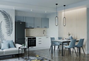 Кухонный гарнитур Ниагара 2550 (Стол. 38мм) в Каменске-Уральском - kamensk-uralskiy.mebel24.online | фото