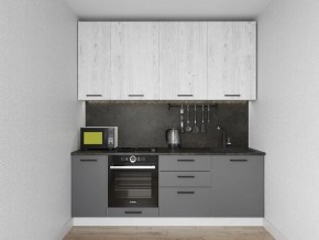 Кухонный гарнитур Санторини 2200 h 950 (Стол. 38мм) в Каменске-Уральском - kamensk-uralskiy.mebel24.online | фото