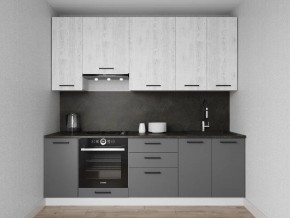 Кухонный гарнитур Санторини 2400 h950 (Стол. 38мм) в Каменске-Уральском - kamensk-uralskiy.mebel24.online | фото