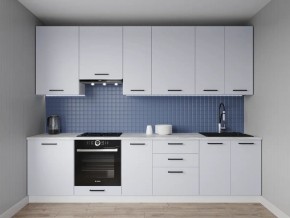 Кухонный гарнитур Смоки 2400 h950 (Стол. 38 мм) в Каменске-Уральском - kamensk-uralskiy.mebel24.online | фото