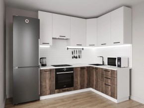 Кухонный гарнитур Старое Дерево 2200*1600 h950 (Стол. 38мм) в Каменске-Уральском - kamensk-uralskiy.mebel24.online | фото