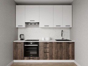 Кухонный гарнитур Старое Дерево 2400 h950 (Стол. 38мм) в Каменске-Уральском - kamensk-uralskiy.mebel24.online | фото
