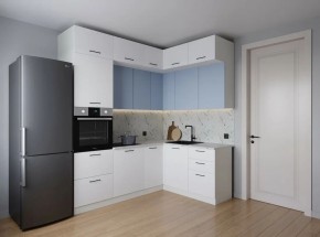 Кухонный гарнитур угловой Капри 2200*1700 (Стол. 38мм) в Каменске-Уральском - kamensk-uralskiy.mebel24.online | фото