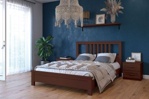 ЛАУРА Кровать из массива 1600 в Каменске-Уральском - kamensk-uralskiy.mebel24.online | фото 1